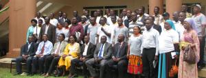A group photo during the PROFIRA launch at Resort Hotel Mbale